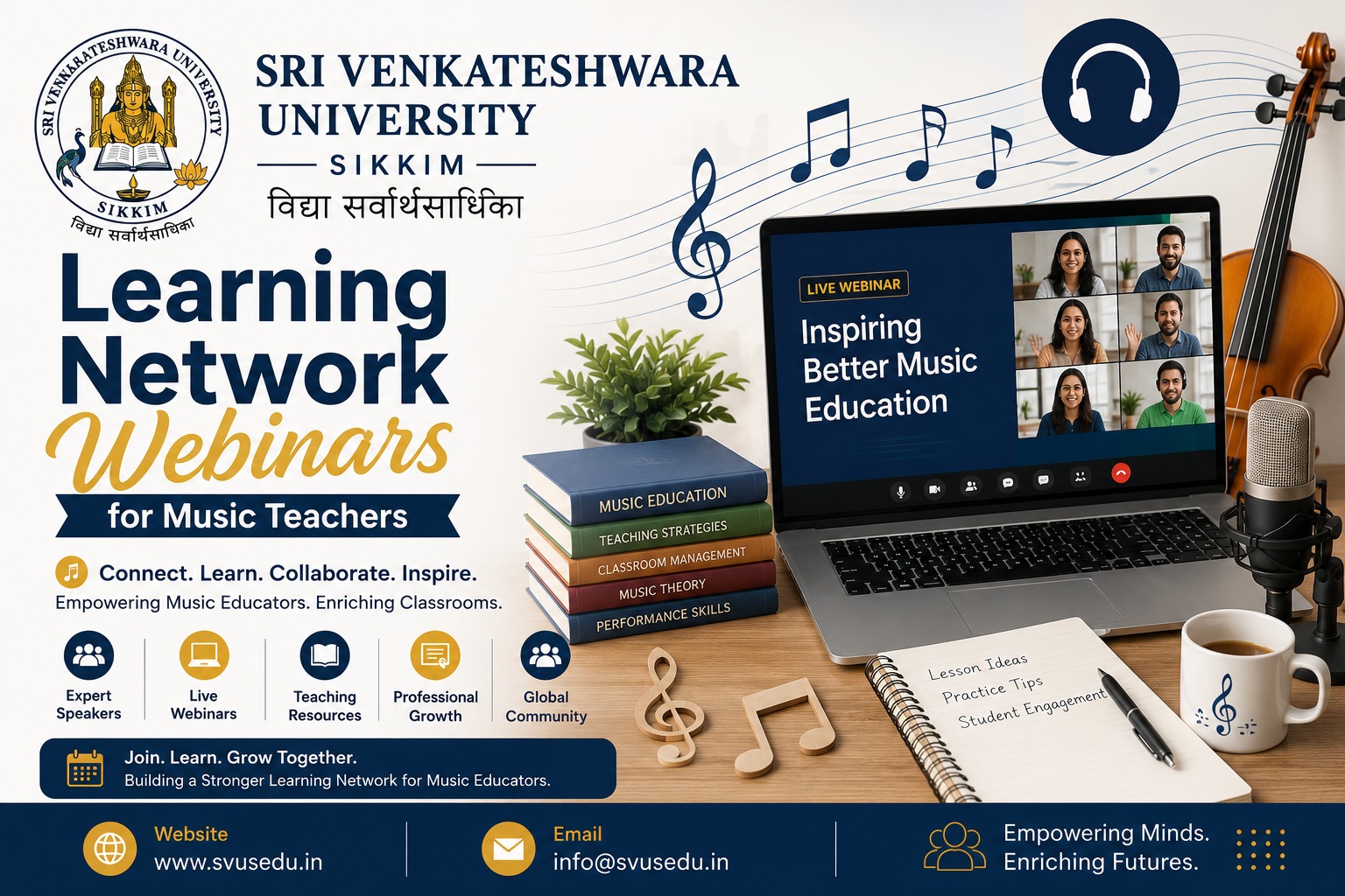 Learning Network Webinars for Music Teachers